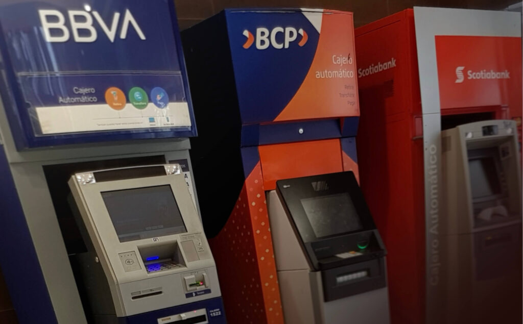 Avoid bank charges at ATM in Peru